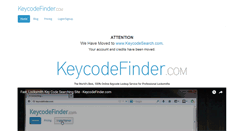 Desktop Screenshot of keycodefinder.com